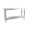 Holmes Stainless Steel Centre Table 1500mm (DR051)