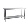 Holmes Stainless Steel Centre Table 2100mm (DR053)