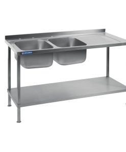 Holmes Fully Assembled Stainless Steel Sink Right Hand Drainer 1800mm (DR394)