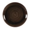 Churchill Stonecast Patina Coupe Plates Black 260mm (Pack of 12) (DR651)