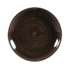 Churchill Stonecast Patina Coupe Plates Black 165mm (Pack of 12) (DR653)