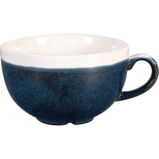 Churchill Monochrome Cappuccino Cup Sapphire Blue 225ml (Pack of 12) (DR671)