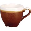 Churchill Monochrome Espresso Cup Cinnamon Brown 89ml (Pack of 12) (DR679)