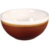 Churchill Monochrome Soup Bowl Cinnamon Brown 455ml (Pack of 12) (DR681)