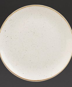 Churchill Stonecast Deep Coupe Plates Barley White 280mm (Pack of 12) (DS497)