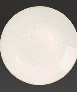 Churchill Stonecast Deep Coupe Plates Barley White 240mm (Pack of 12) (DS498)