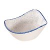 Churchill Stonecast Hints Triangle Bowls Indigo Blue 150mm (Pack of 12) (DS584)
