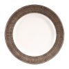 Churchill Bamboo Footed Plates Dusk 276mm (Pack of 12) (DS689)