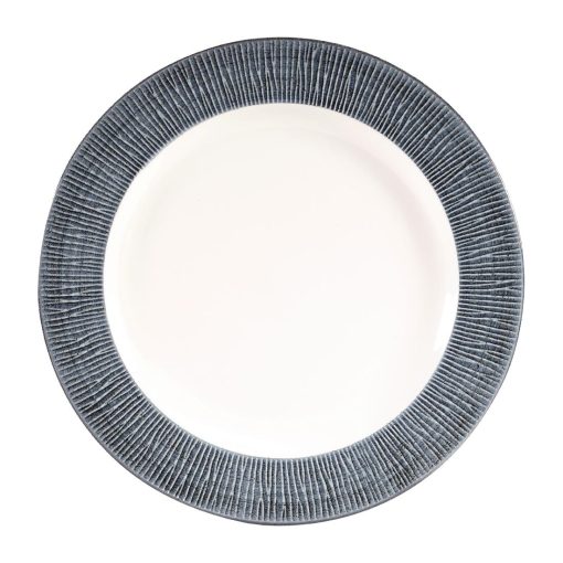 Churchill Bamboo Footed Plates Mist 276mm (Pack of 12) (DS695)