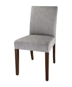 Bolero Chiswick Dining Chairs Charcoal Grey (Pack of 2) (DT696)