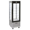 Roller Grill Display Fridge with Fixed Shelves Stainless Steel (DT733)