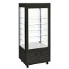 Roller Grill Display Fridge with Fixed Shelves Black (DT737)