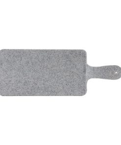 Churchill Alchemy Buffet Handled Melamine Paddle Boards Granite 266mm (DW313)