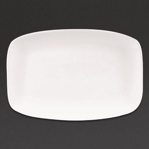 Churchill X Squared Oblong Plates White 199 x 300mm (Pack of 6) (DW340)