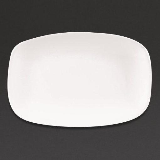 Churchill X Squared Oblong Plates White 157 x 237mm (Pack of 12) (DW342)