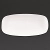 Churchill X Squared Oblong Plates White 127 x 269mm (Pack of 12) (DW344)