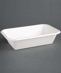 Fiesta Green Compostable Bagasse Food Trays 32oz (Pack of 50) (DW349)