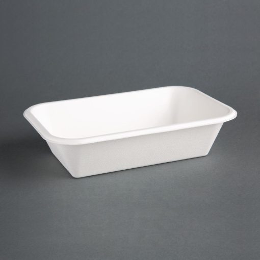 Fiesta Green Compostable Bagasse Food Trays 32oz (Pack of 50) (DW349)