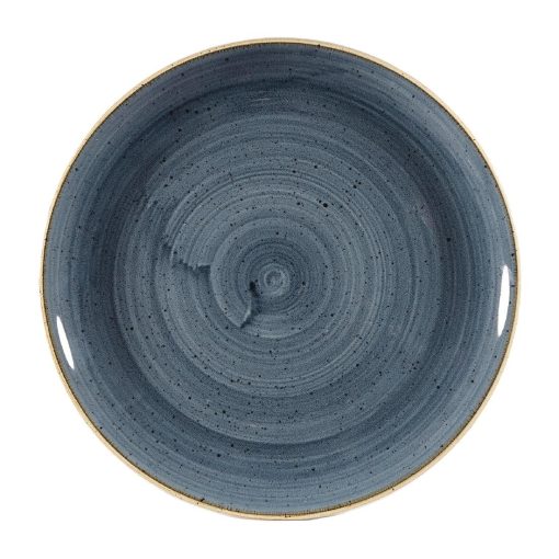 Churchill Stonecast Coupe Plates Blueberry 288mm (Pack of 12) (DW350)