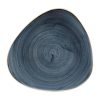 Churchill Stonecast Triangular Plates Blueberry 265mm (Pack of 12) (DW362)