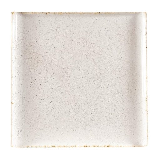 Churchill Stonecast Square Plates Barley White 303mm (Pack of 4) (DW379)