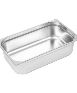 Vogue Heavy Duty Stainless Steel 1/1 Gastronorm Pan 150mm (DW435)