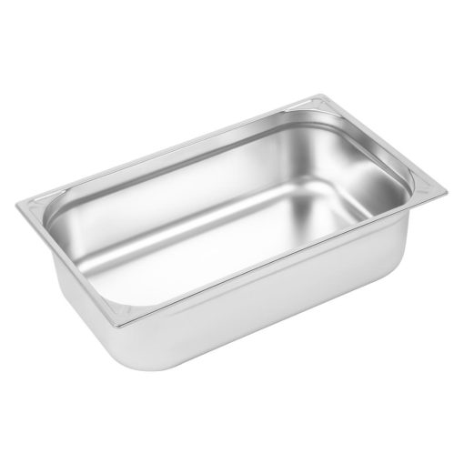 Vogue Heavy Duty Stainless Steel 1/1 Gastronorm Pan 150mm (DW435)