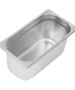 Vogue Heavy Duty Stainless Steel 1/3 Gastronorm Pan 150mm (DW444)