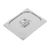Vogue Heavy Duty Stainless Steel 1/2 Gastronorm Pan Lid (DW456)