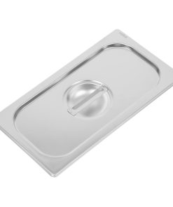 Vogue Heavy Duty Stainless Steel 1/3 Gastronorm Pan Lid (DW457)