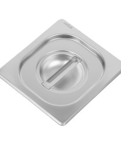 Vogue Heavy Duty Stainless Steel 1/6 Gastronorm Pan Lid (DW459)