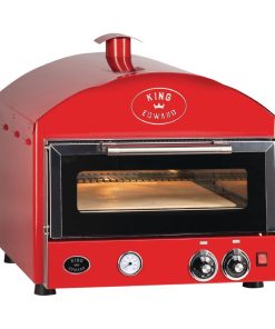 King Edward Pizza King Oven PK1 Red (DW474)