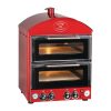 King Edward Pizza King Oven PK2 Red (DW476)