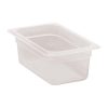 Cambro Polypropylene 1/4 Gastronorm Food Pan 100mm (DW506)