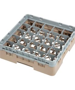 Cambro Camrack Beige 25 Compartments Max Glass Height 92mm (DW554)