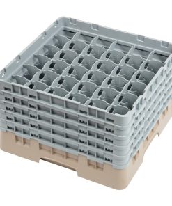 Cambro Camrack Beige 36 Compartments Max Glass Height 257mm (DW559)
