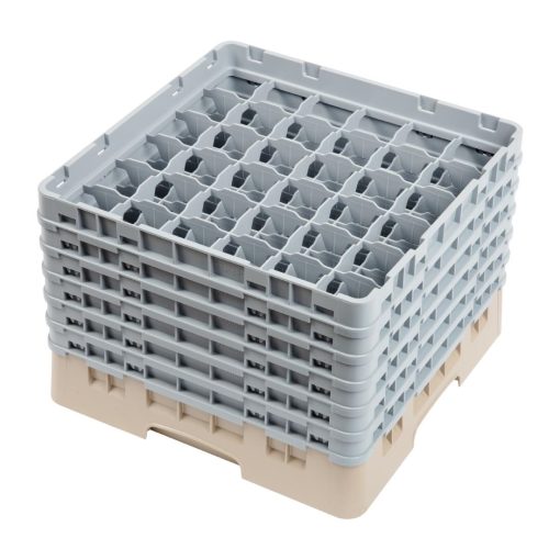 Cambro Camrack Beige 36 Compartments Max Glass Height 298mm (DW560)