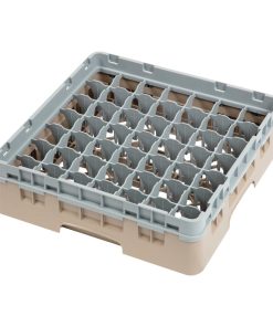Cambro Camrack Beige 49 Compartments Max Glass Height 92mm (DW561)