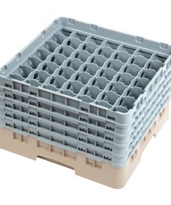 Cambro Camrack Beige 49 Compartments Max Glass Height 257mm (DW562)
