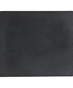 Churchill Alchemy Buffet Rectangular Melamine Tiles Black 258mm (Pack of 6) (DW766)