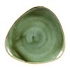 Churchill Stonecast Triangular Plates Samphire Green 229mm (Pack of 12) (DY048)