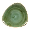 Churchill Stonecast Triangular Plates Samphire Green 192mm (Pack of 12) (DY049)