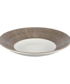 Churchill Bamboo Deep Round Coupe Plates Dusk 225mm (Pack of 12) (DY090)