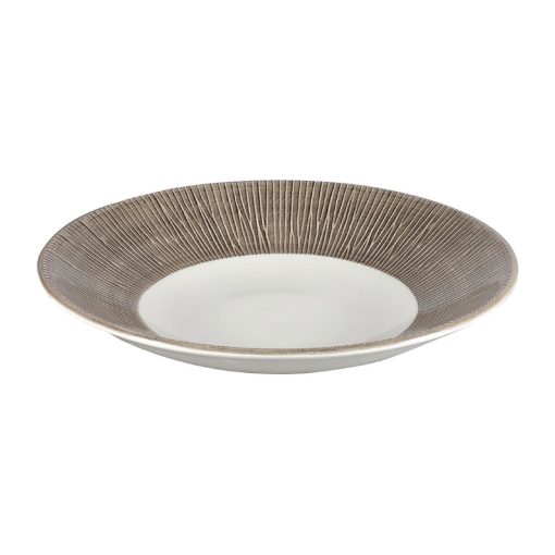 Churchill Bamboo Deep Round Coupe Plates Dusk 225mm (Pack of 12) (DY090)