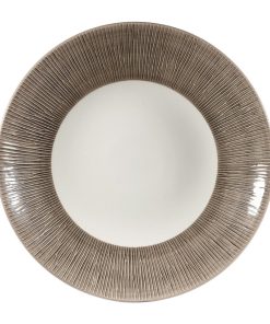 Churchill Bamboo Deep Round Coupe Plates Dusk 280mm (Pack of 12) (DY092)