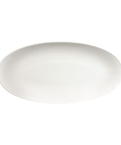 Churchill Chefs Plates Oval Plates White 347mm (Pack of 6) (DY127)