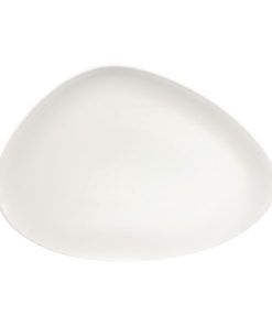 Churchill Chefs Plates Triangular Plates White 356mm (Pack of 6) (DY129)