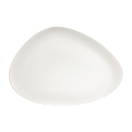 Churchill Chefs Plates Triangular Plates White 356mm (Pack of 6) (DY129)