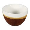 Churchill Monochrome Profile Open Sugar Bowls Cinnamon Brown 230ml (Pack of 12) (DY162)