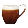 Churchill Monochrome Bulb Mugs Cinnamon Brown 360ml (Pack of 6) (DY163)